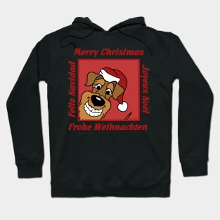 Airedale Terrier Christmas Hoodie